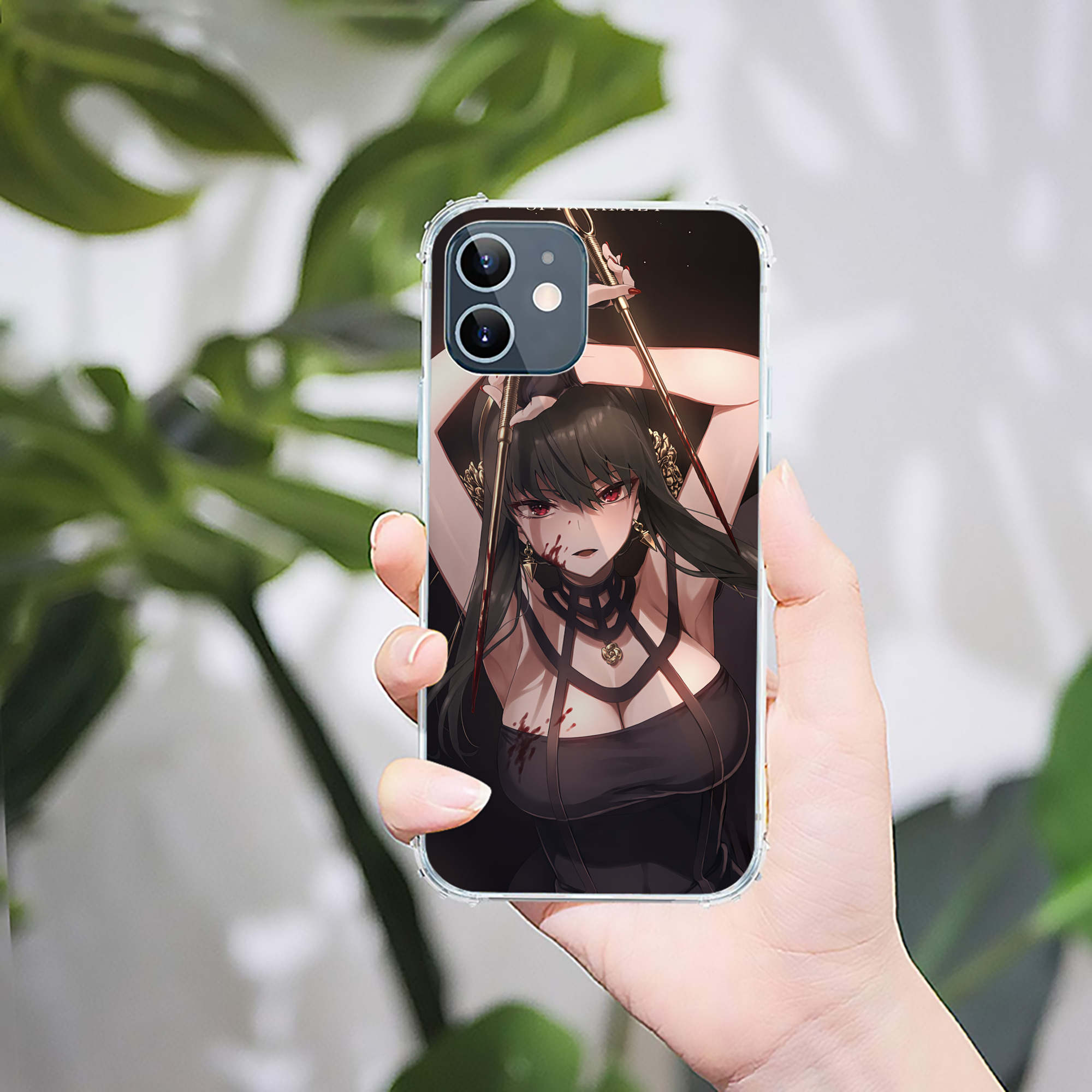 （画像用） SPY×FAMILY间谍家家酒 【iPhone 12シリーズ対応】透明スマホケース（クリアソフトケース）